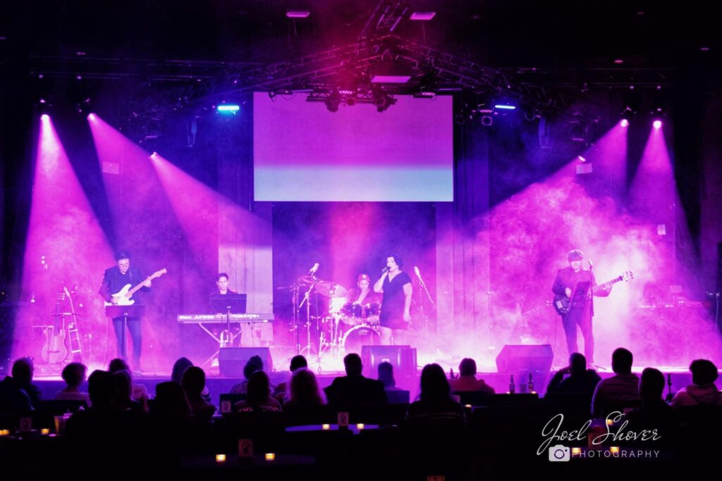 Good Vibes Live band performing with Deanna Maio